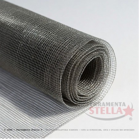 Rete Zanzariera Alluminio H.120 Metro Lineare | ferramentastella.it