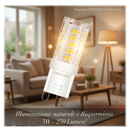 Lampada lampadina led dicroica bispina g9    | ferrmanentastella.it