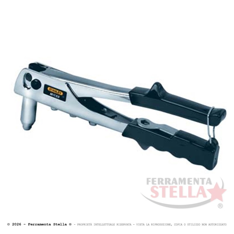 Rivettatrice manuale in acciaio mr 55 stanley | ferramentastella.it