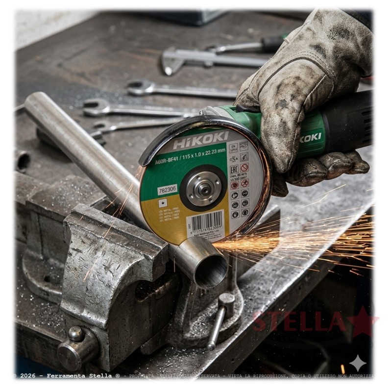 Disco Taglio HiKOKI 115x1.0 mm Inox Ferro | FerramentaStella.com