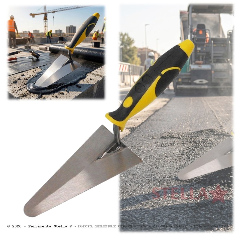 cazzuola cazzuolino a punta tonda 14  cm | ferramentastella.com