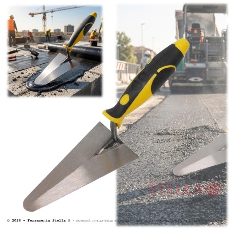 cazzuola cazzuolino a punta tonda 14  cm | ferramentastella.com