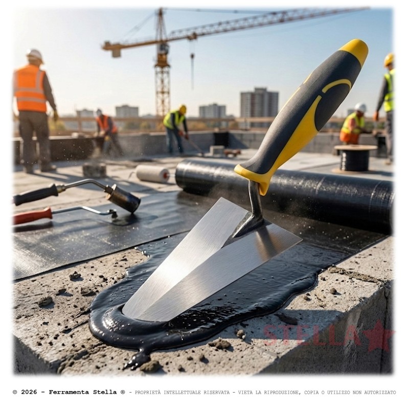 cazzuola cazzuolino a punta tonda 14  cm | ferramentastella.com