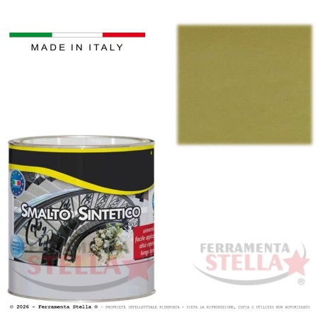 Smalto smaltino ritocco sintetico - oro ricco | ferramentastella.it