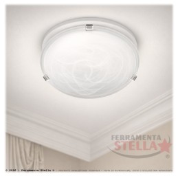 Plafoniera in vetro applique | ferramentastella.it 2