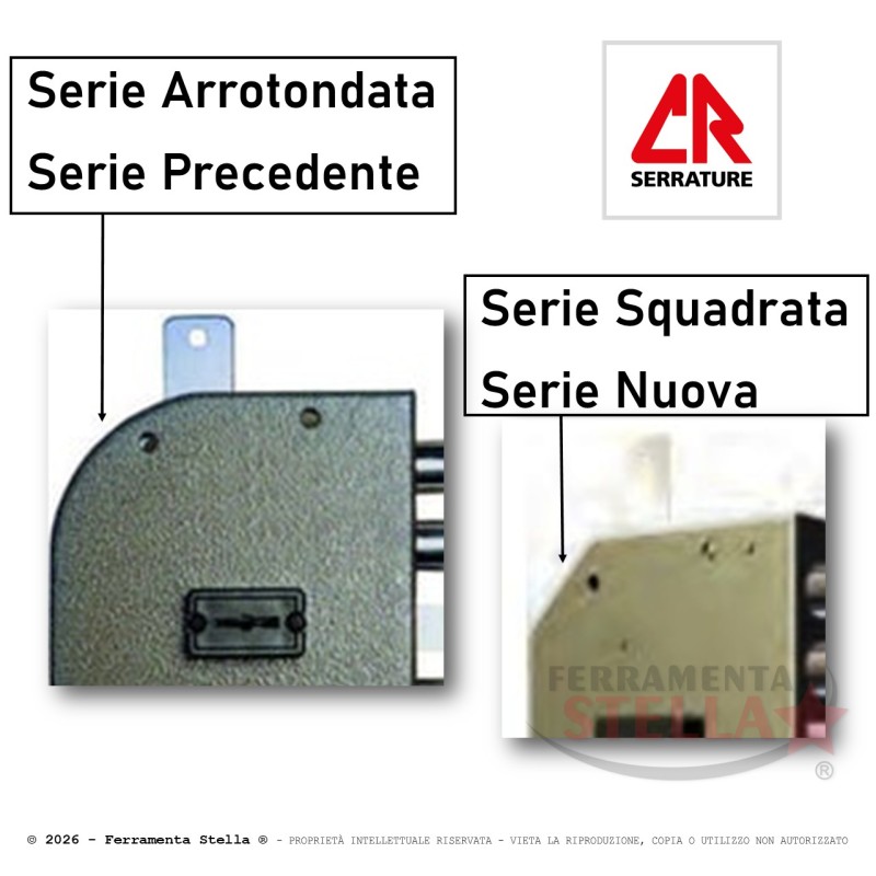 Serratura sicurezza cr chiave 2250 decodificatore| ferramentastella.it