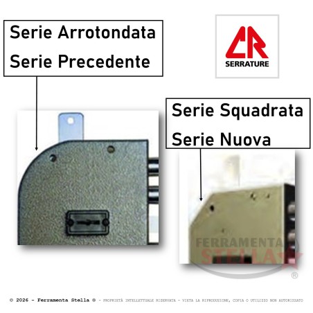 Serratura di sicurezza con chiave a mappa 2250 | ferramentastella.it