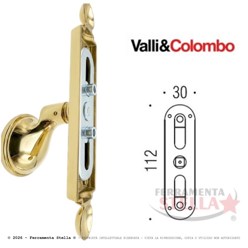 Cremonese bronzo ottone valli e colombo AURA | ferramentastella.it