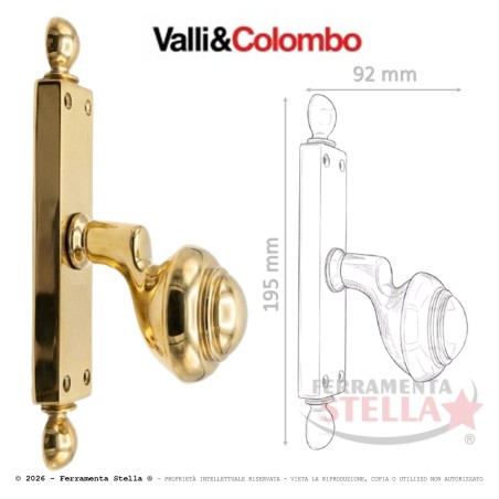 Cremonese bronzo ottone valli e colombo AURA | ferramentastella.it