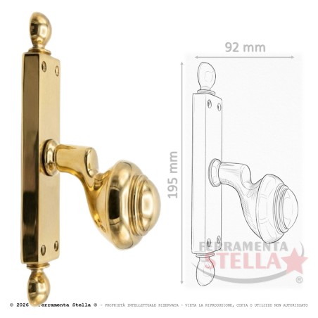Cremonese bronzo ottone valli e colombo AURA | ferramentastella.it