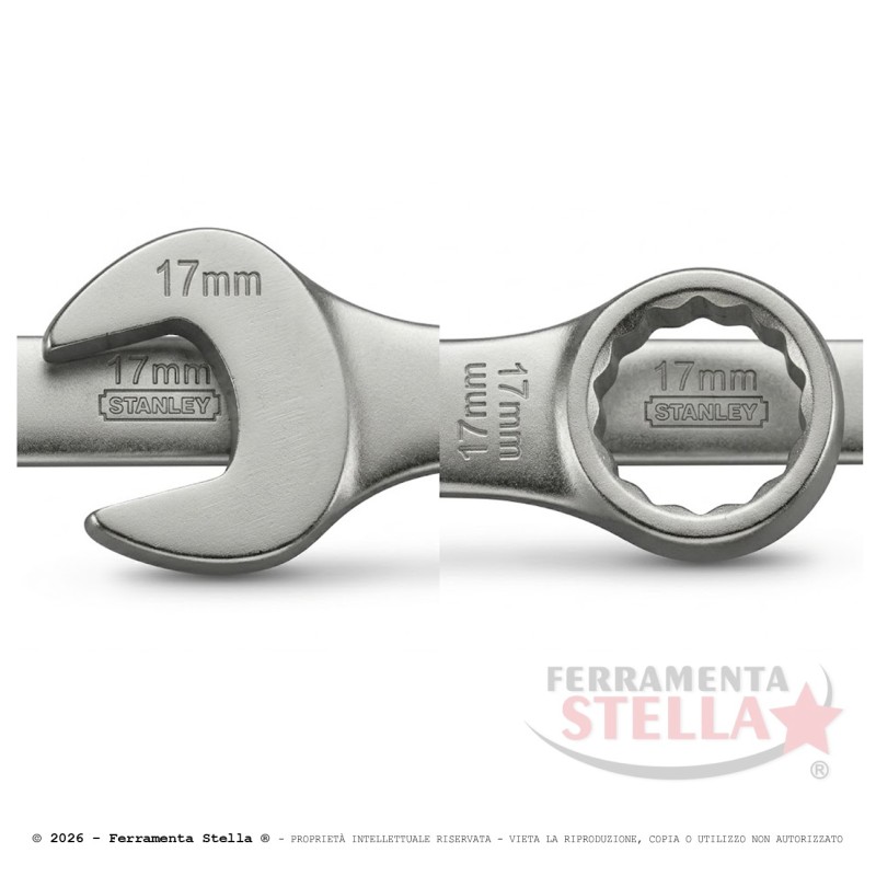 chiave combinata in cromo vanadio eco mm 13  |  ferramentastella.com