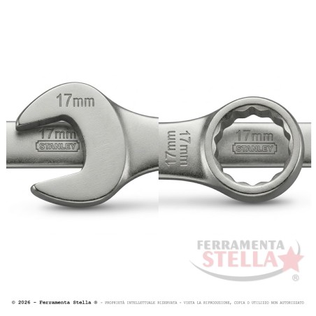 chiave combinata in cromo vanadio eco mm 13  |  ferramentastella.com