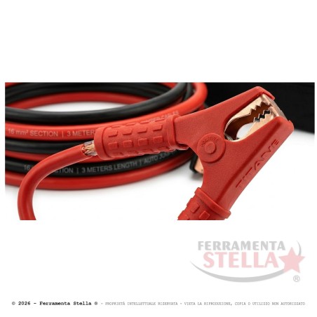 Coppia cavi cavo morsetti collegamento batteria | ferramentastella