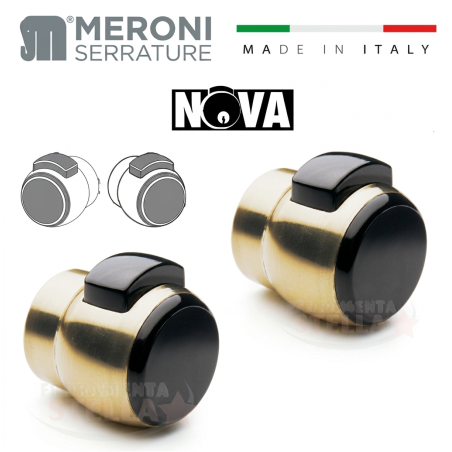 serratura meroni premi apri nova art 11 ottone | ferramentastella.com