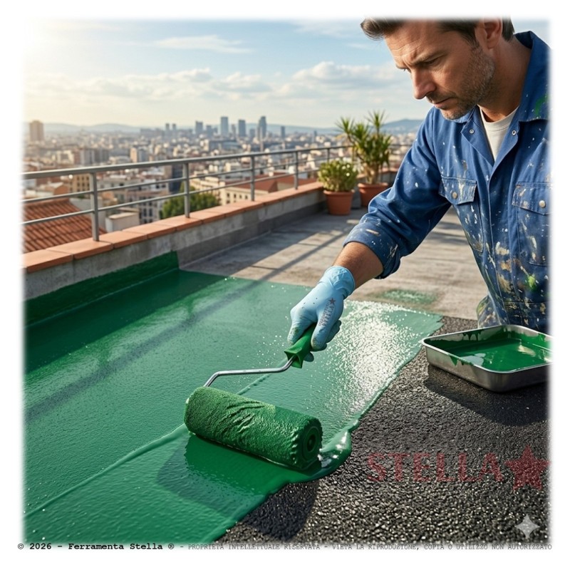 Rullo bianco con manico multiuso | ferramentastella.com