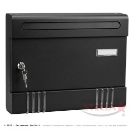 Cassetta postale acciaio posta buca lettere | ferramentastella.com