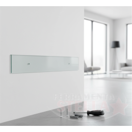 Battisedia Trasparente Metacrilato Fori 80x12 | ferramentastella.com 2