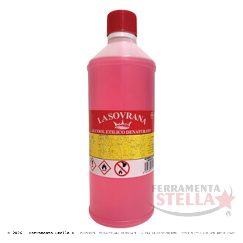 Alcool 94° - etilico denaturato per pulizia da 1 lt | ferramentastella.it