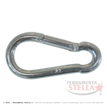 Moschettone pompiere  zincato |  ferramentastella.it