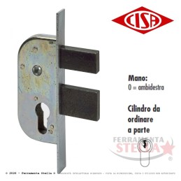 Serratura x porte ferro scivolo mandate ambidestra | ferramentastella.it