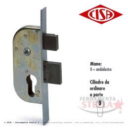 Serratura x porte ferro scivolo mandate ambidestra  | ferramentastella.it|