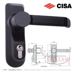 Comando esterno per maniglione antipanico cisa  | ferramentastella.it