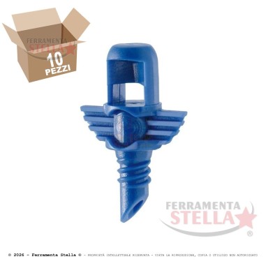 Spruzzino per microirrigazione 90° per tubo |  ferramentastella.it