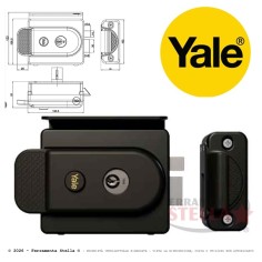 Elettroserratura Yale UNICA Cilindro Fisso | ferramentastella.com