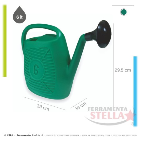 ANNAFFIATOIO IN PLASTICA 6 LITRI