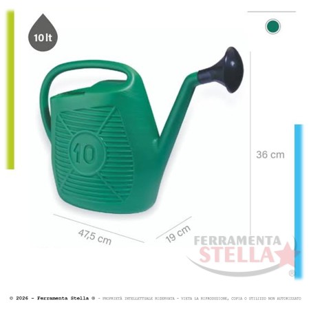 ANNAFFIATOIO IN PLASTICA 10 LITRI