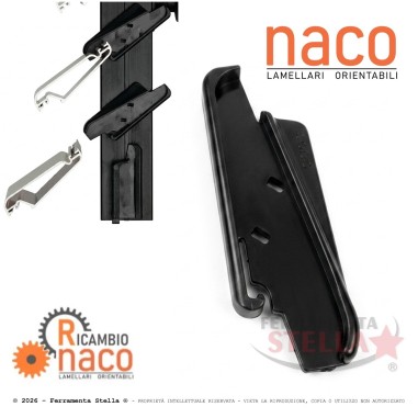 Ricambio clips porta lamelle Perla comandi naco | ferramentastella.it