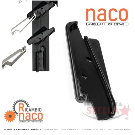 Ricambio clips porta lamelle Perla comandi naco | ferramentastella.it