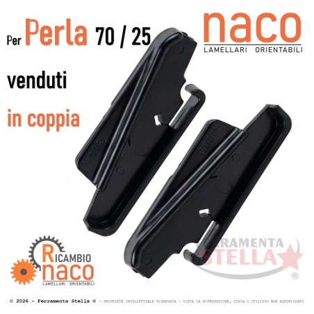 Ricambio clips porta lamelle Perla comandi naco | ferramentastella.it