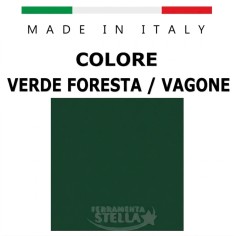 SMALTO ANTIRUGGINE A GEL FERRO BLOCK PER FERRO METALLO - 0,75 lt - CON BLOCCA RUGGINE - COL.  VERDE FORESTA 2