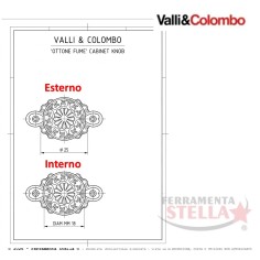 Tappo copri dado copridado per pomo maniglione | ferramentastella.com 2