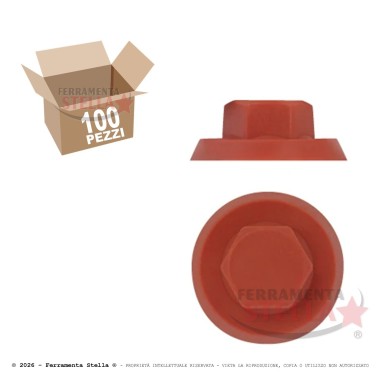 Cappuccio tappo per viti esagonali a coperture | ferramentastella.com