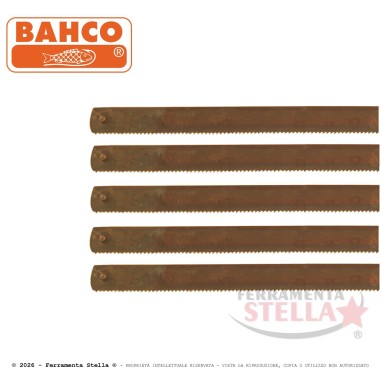 Lame ferro bahco ricambio seghetto | ferramentastella.com