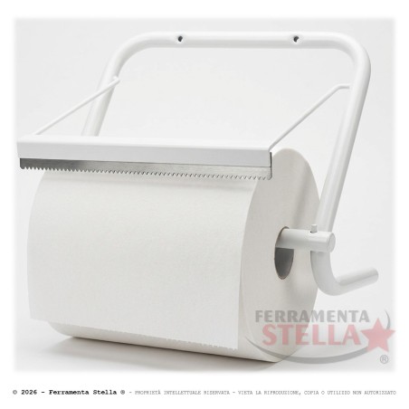 Portarotolo da Muro con Tagliacarta per Carta | ferramentastella.com