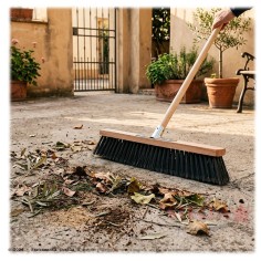 SPAZZETTONE SPATTOLONE SCOPA INDUSTRIALE GRANDE - VIALETTI GIARDINO INDUSTRIA - CM 40 2