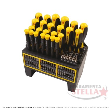 Set Giraviti e Inserti completo di 114 Pezzi | ferramentastella.com