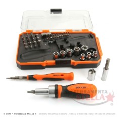 GIRAVITE CACCIAVITE A CRICCHETTO IN KIT PLUS - PEZZI 42 2