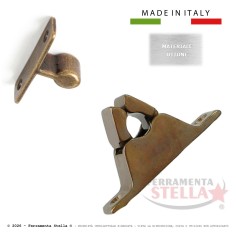 Pinza gancio ferma blocca porta ottone | ferramentastella.it