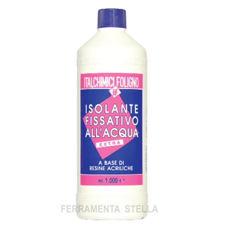 Isolante fissativo all'acqua