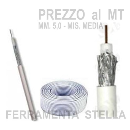 Cavo coassiale per antenna Tv e Satellite