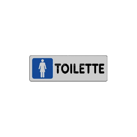 Etichetta adesiva adesivo toilette donna | ferramentastella.it