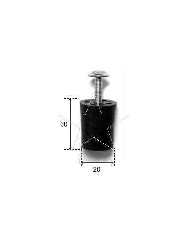 Tappo di arresto per tapparella o avvolgibili  |ferramentastella.it