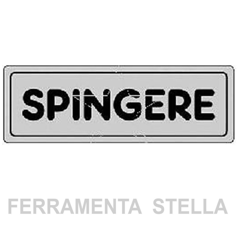Etichetta adesiva SPINGERE