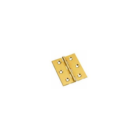 CERNIERA CERNIERE ALA PIANA OTTONATA 50X40 PER MOBILI LEGNO ANTA OTTONE LUCIDO