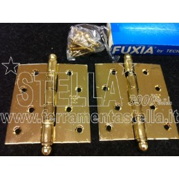 Cerniera con cuscinetti a sfera