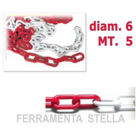 Catena plastificata segnaletica